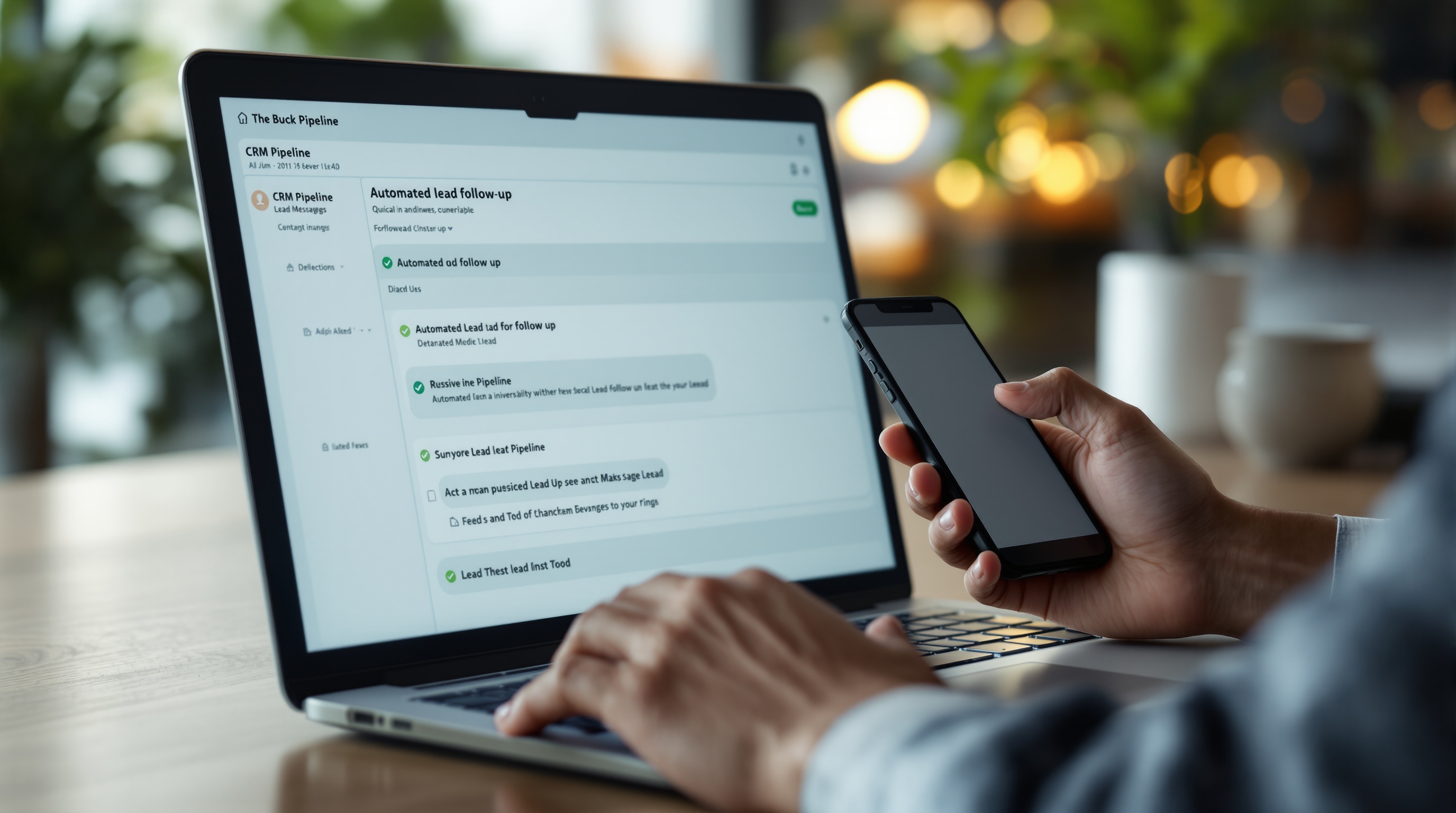 Automating lead follow-up with CRM tools
